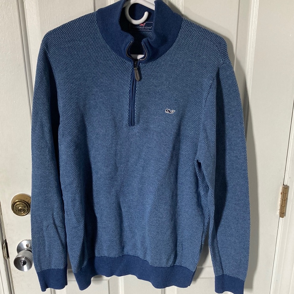 Vineyard Vines Blue Quarterzip